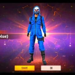 Free Fire Blue Criminal GTA5 Mods
