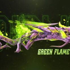 GTA5 Mods Free Fire Green Flame Draco M10