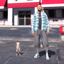 GTA 5 Mods Small Franklin Addon Ped
