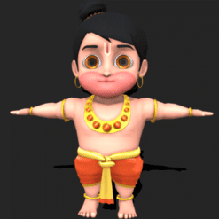 GTA 5 Mods Baby Hanuman Addon Ped