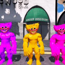 GTA 5 Mods Huggy Wuggy Addon Ped