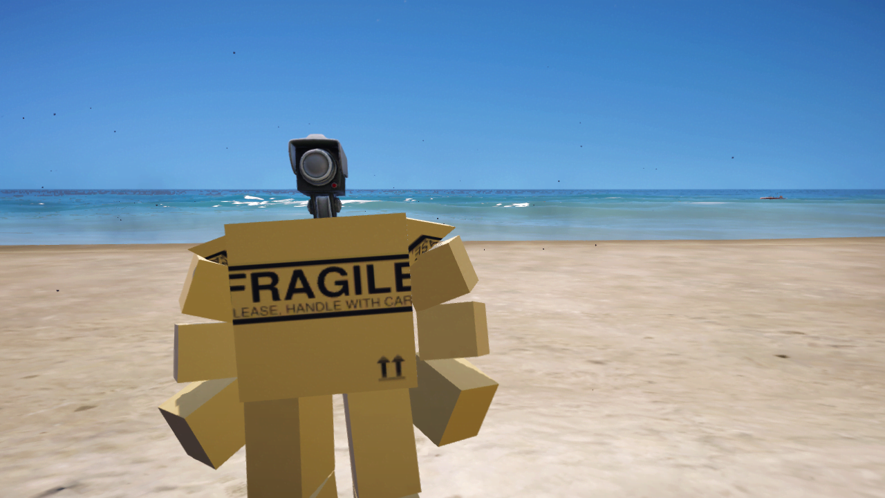 GTA 5 Mods Box Cameraman Addon Ped