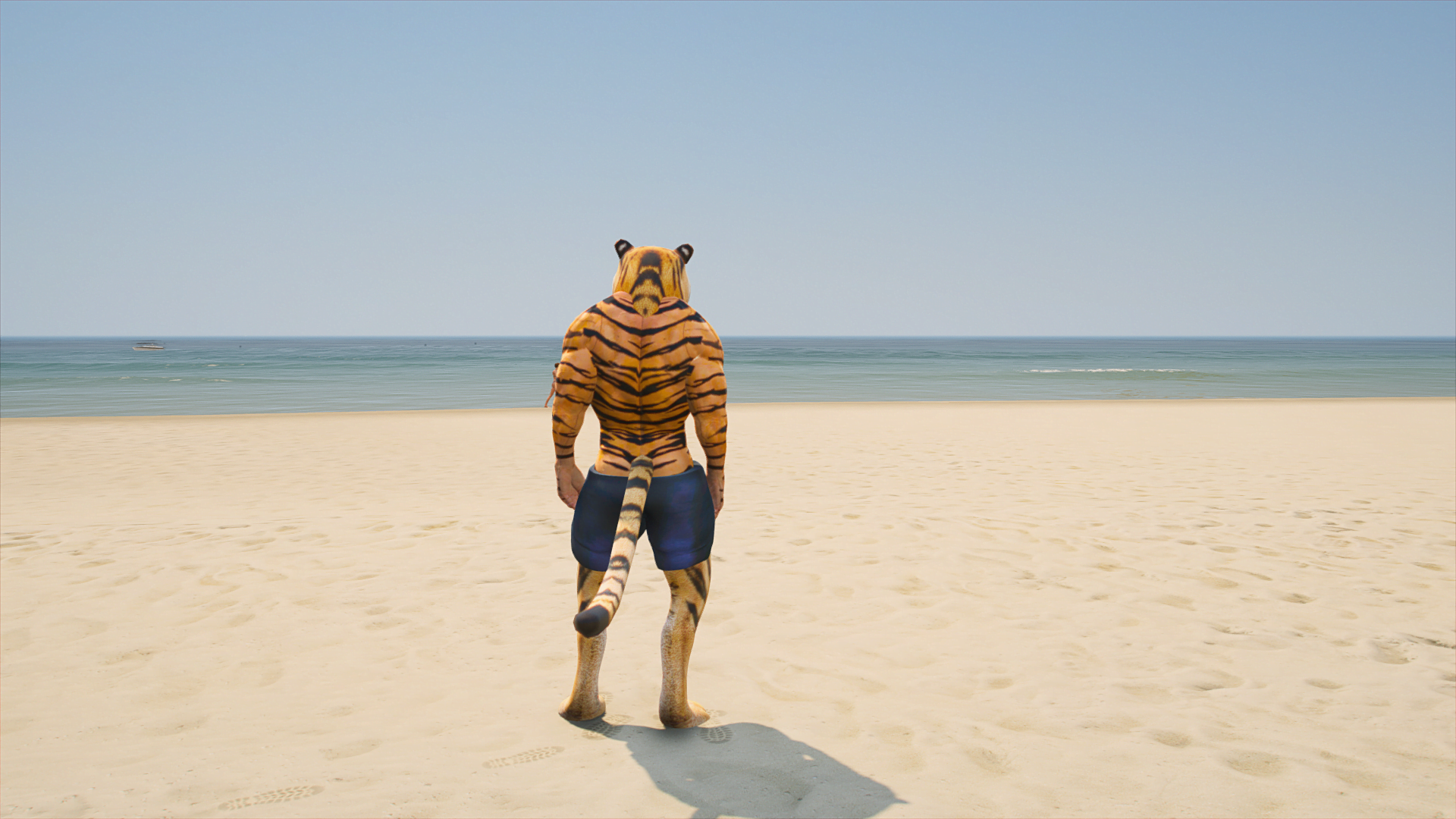 GTA 5 Mods Tigerman Addon Ped