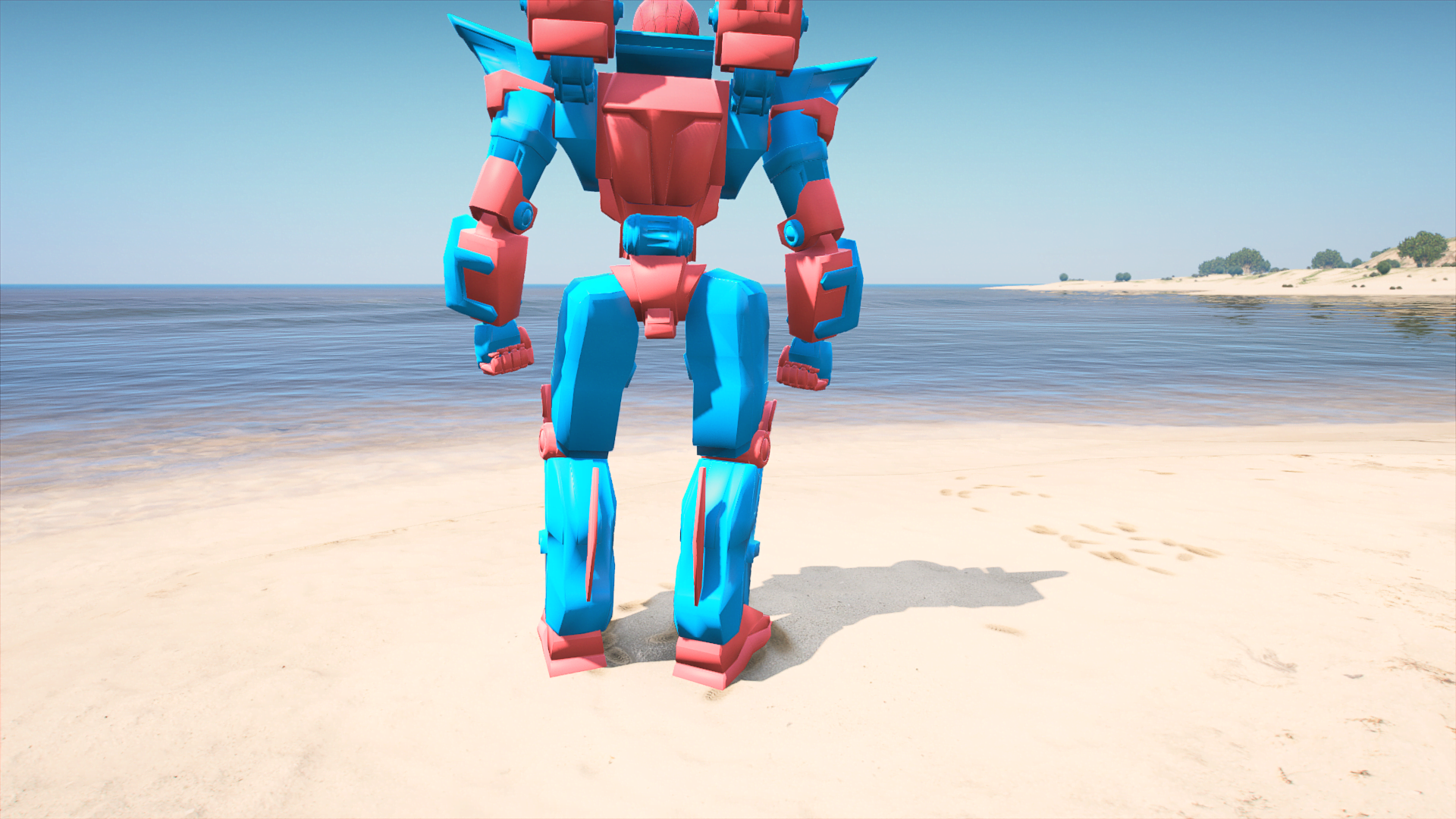 GTA 5 Mods Spiderman Robot Addon Ped (Lv6)