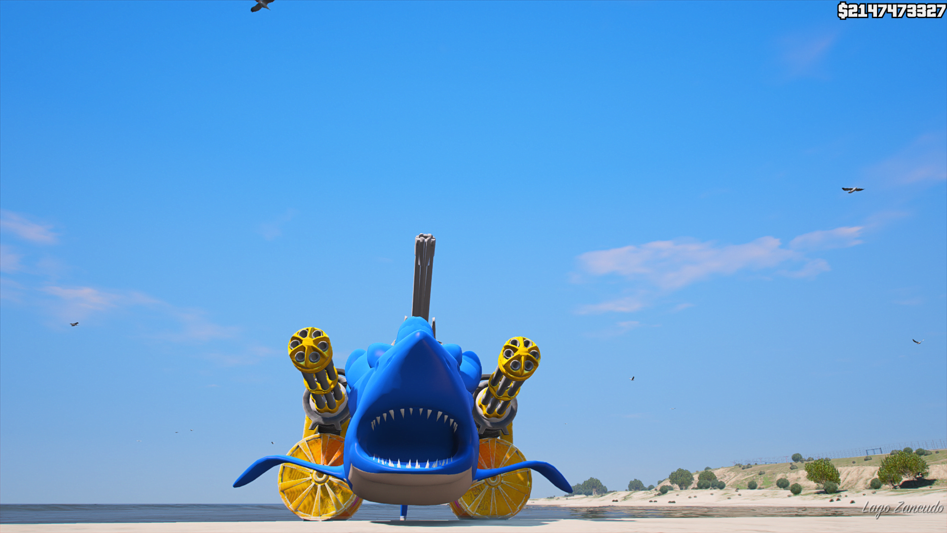 GTA 5 Mods Shark Sonic Addon Ped