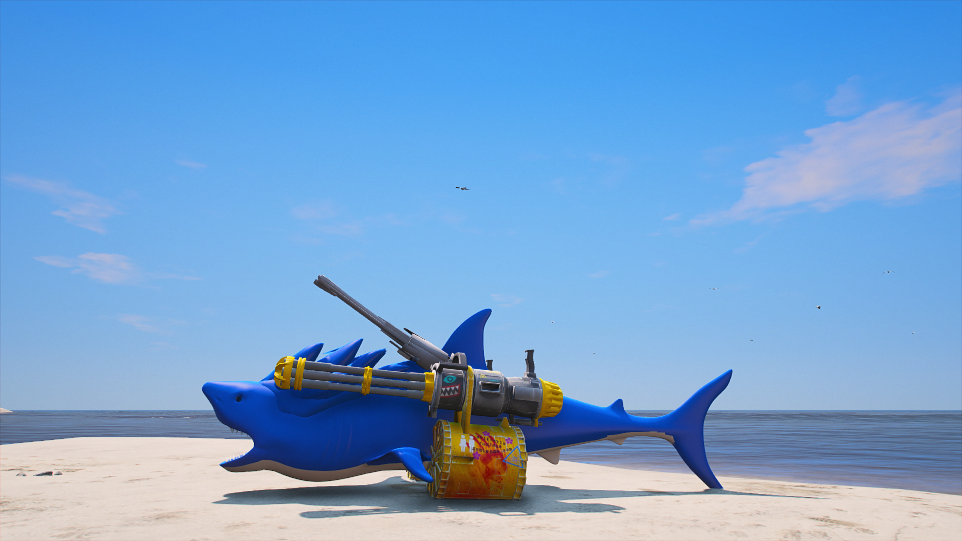 GTA 5 Mods Shark Sonic Addon Ped