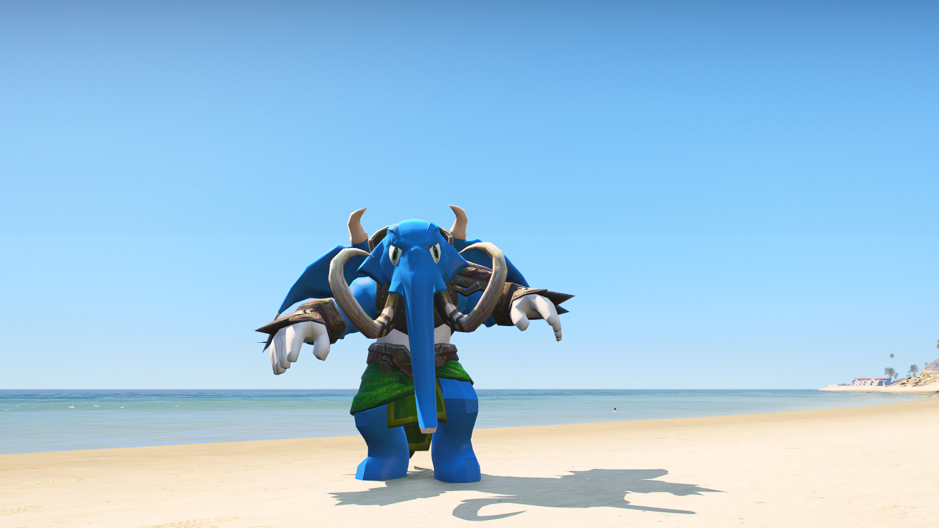 GTA 5 Mods Sonic the Elephant Addon Ped