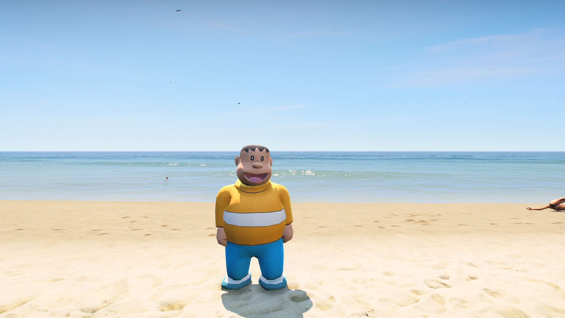 GTA 5 Mods Takeshi Goda Gian Addon PED