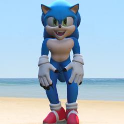 GTA 5 Mods WEREWOLF SONIC Addon Ped