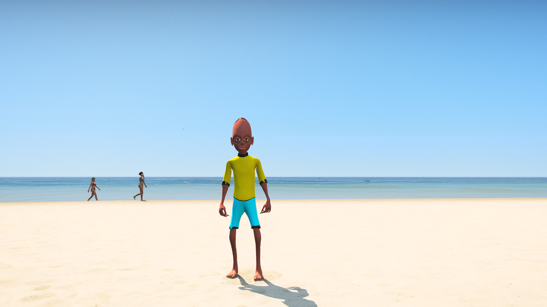 GTA 5 Mods Tenge Tenge Boy Addon Ped