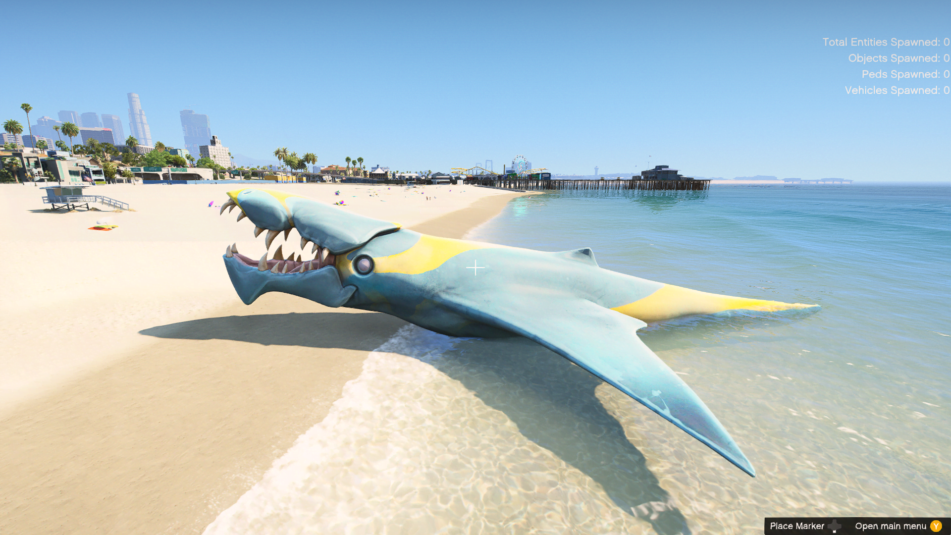 GTA 5 Mods Monster Shark Addon Ped