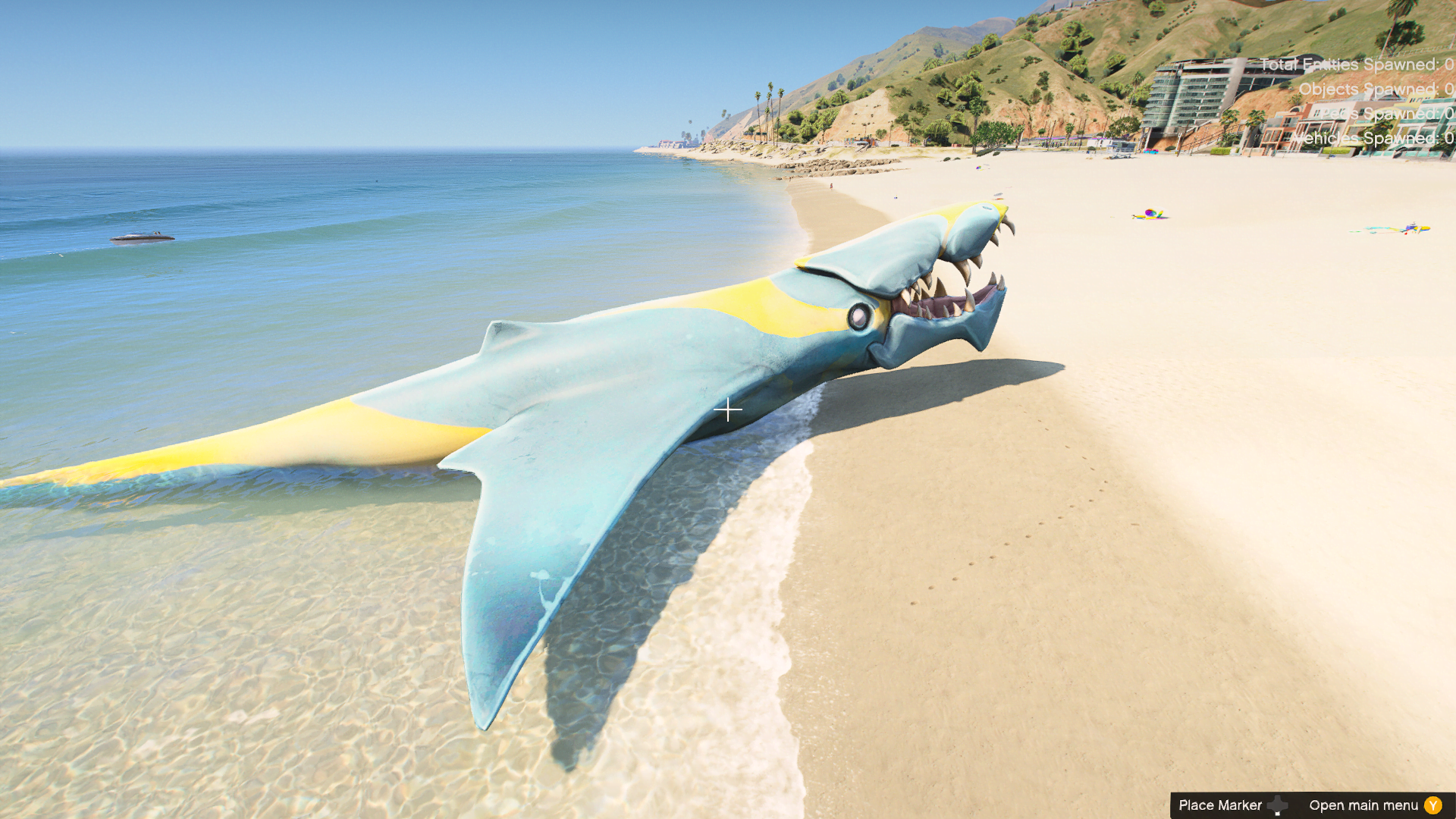 GTA 5 Mods Monster Shark Addon Ped