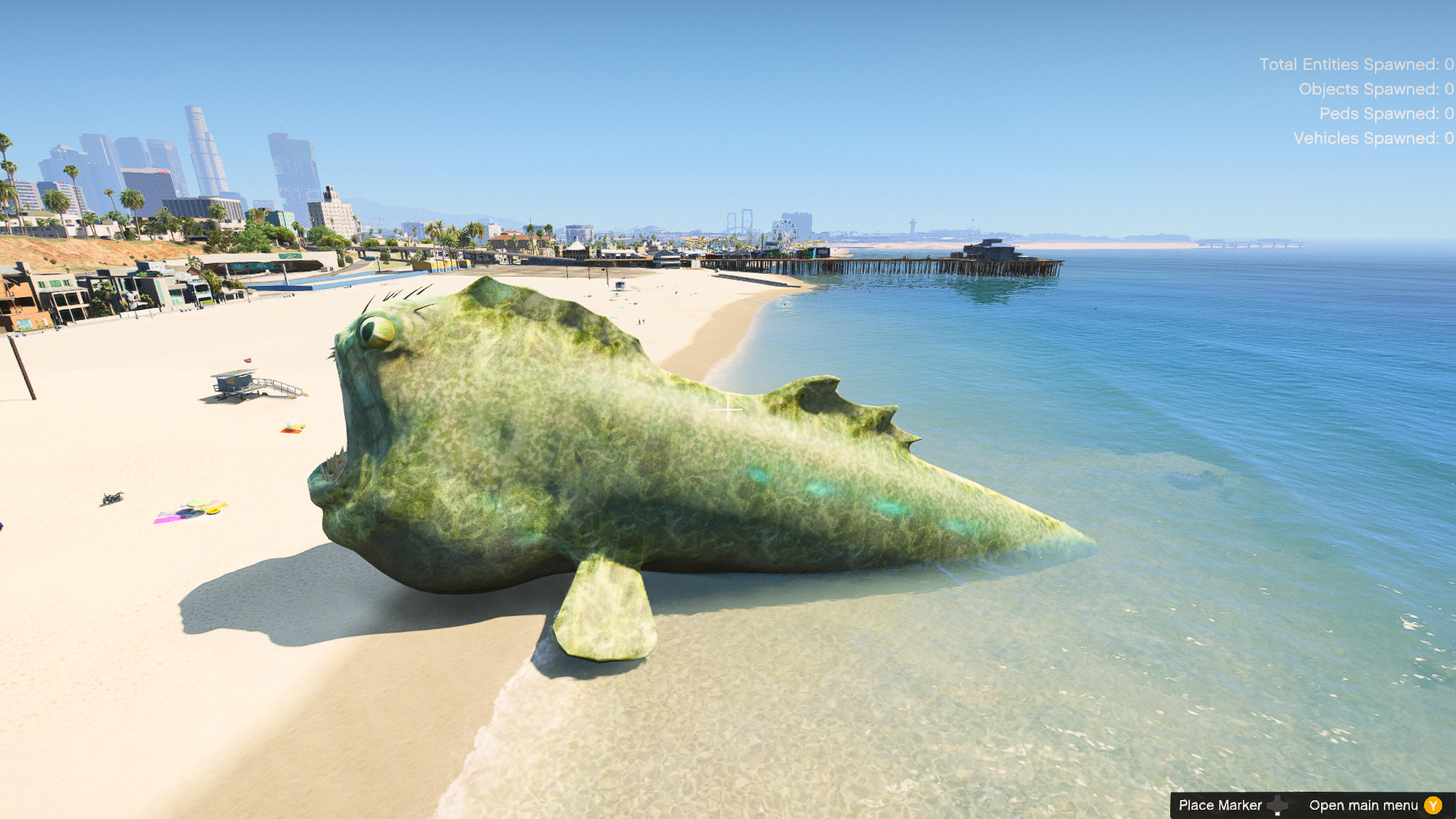 GTA 5 Mods Monster Fish Addon Ped