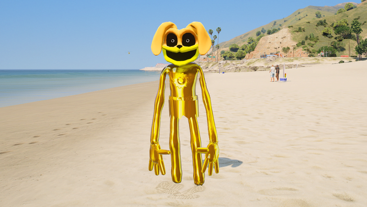 GTA 5 Mods Gold DogDay Addon Ped