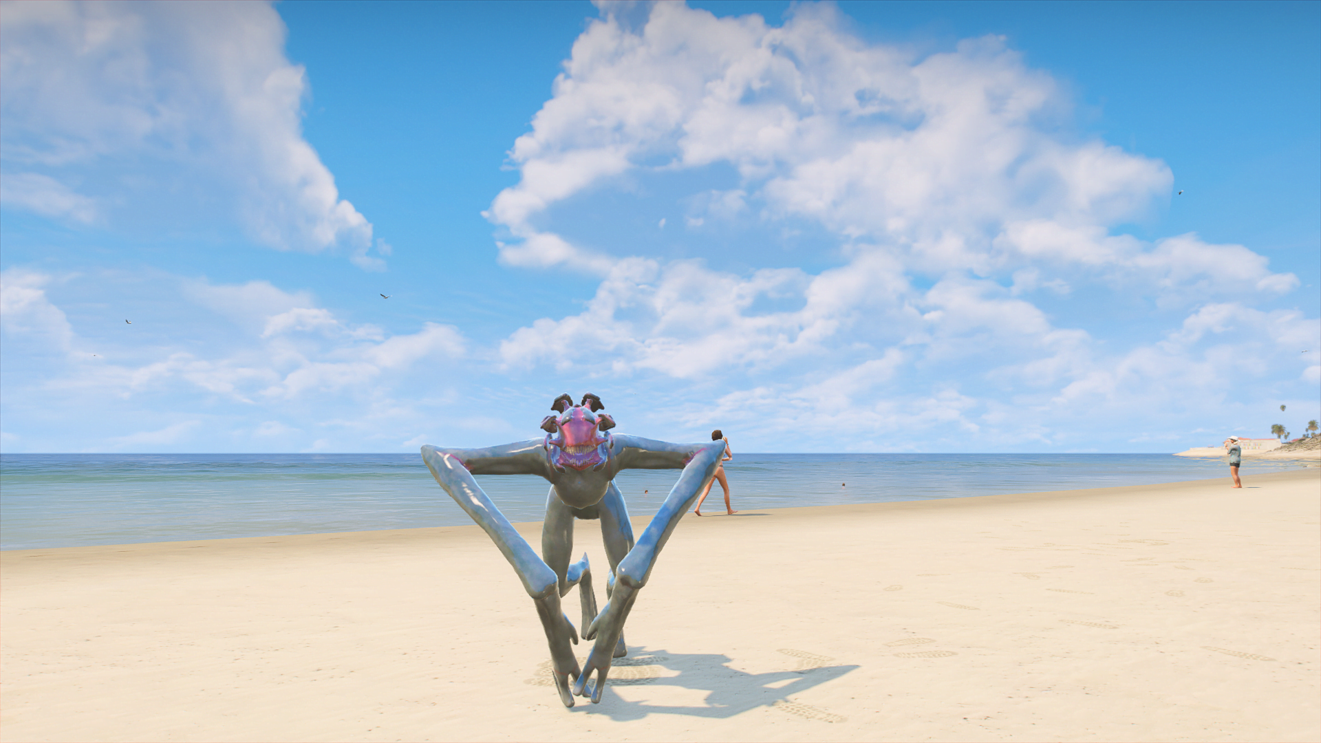 GTA 5 Mods Quiet Place Monster Addon Ped