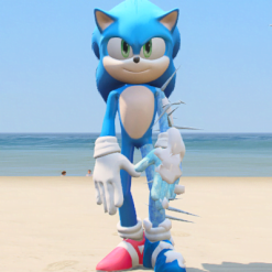 GTA 5 Mods Ice Sonic