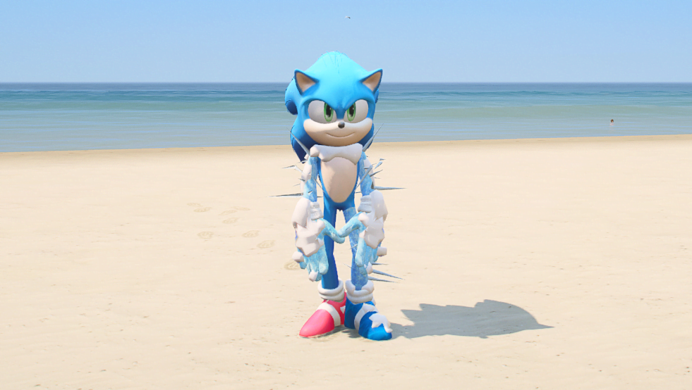 GTA 5 Mods Ice Sonic