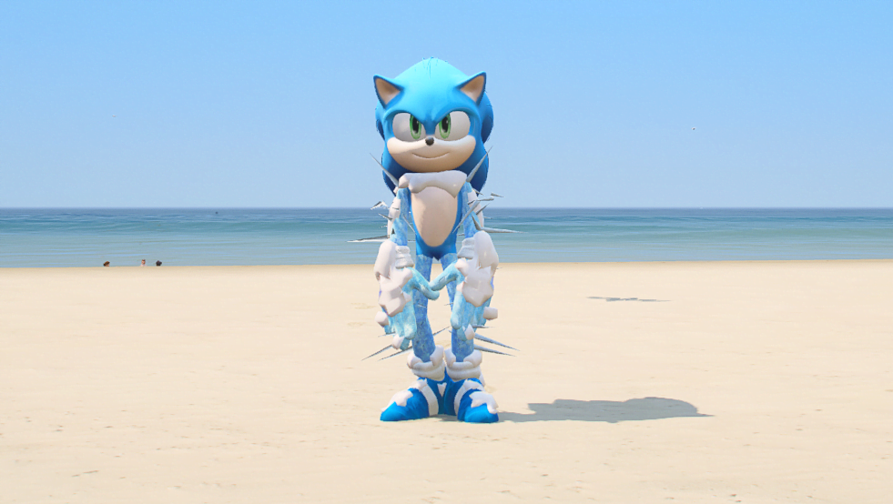 GTA 5 Mods Ice Sonic