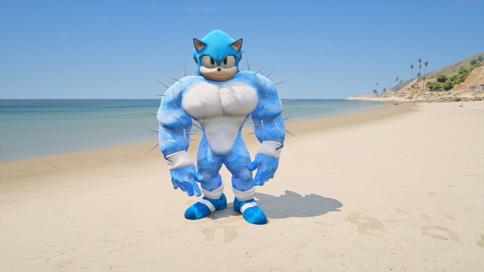 GTA 5 Mods Ice Sonic