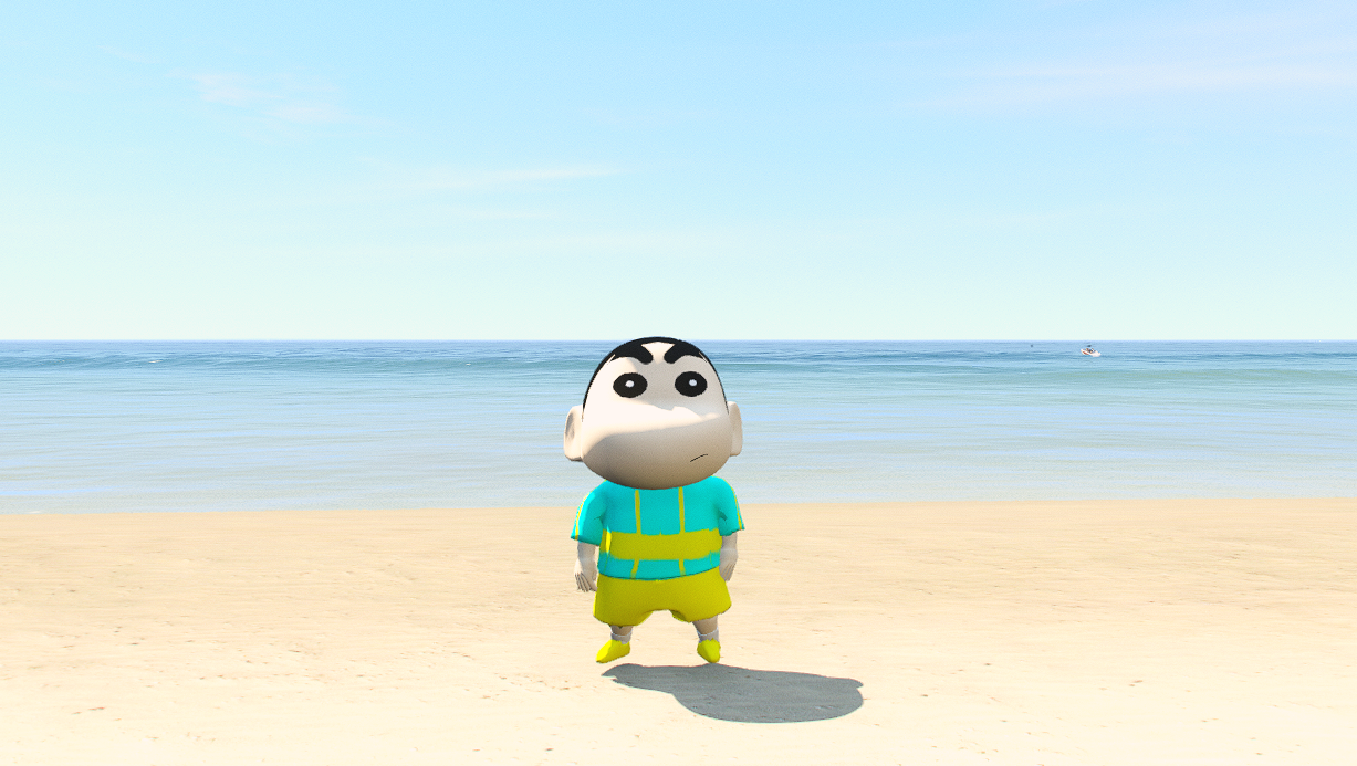 GTA 5 Mods Yellow Shinchan