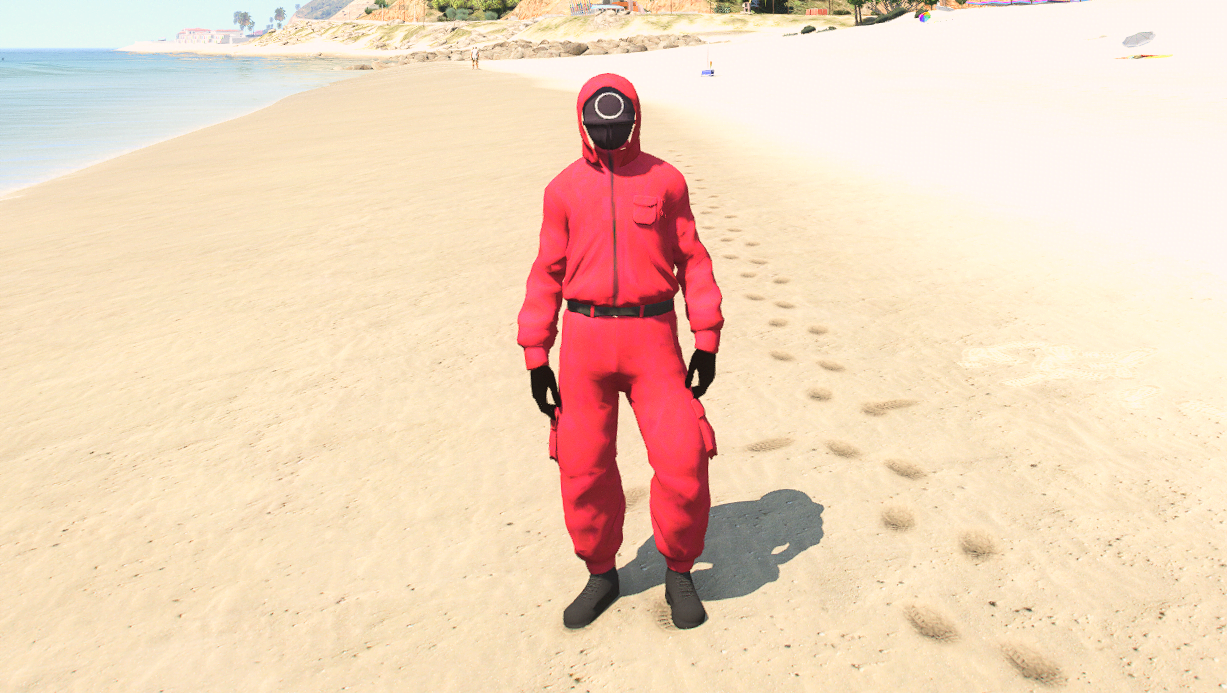 GTA 5 Mods Squid Game Circle Soldier