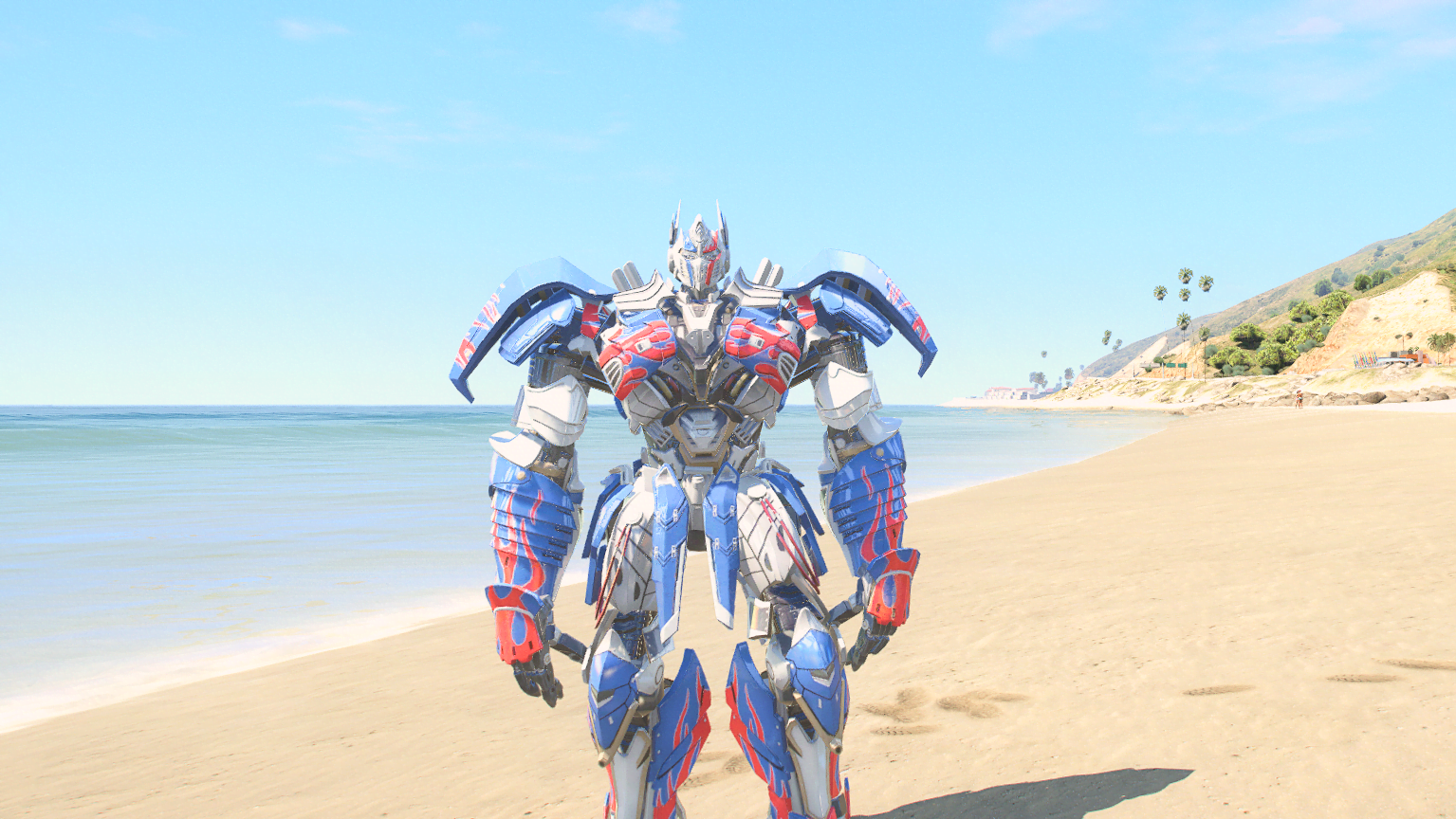 GTA 5 Mods Optimus Prime