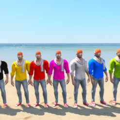 GTA 5 Mods Colourful Indian Theft Auto Simulator Character