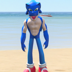 GTA 5 Mods T-Rex Sonic