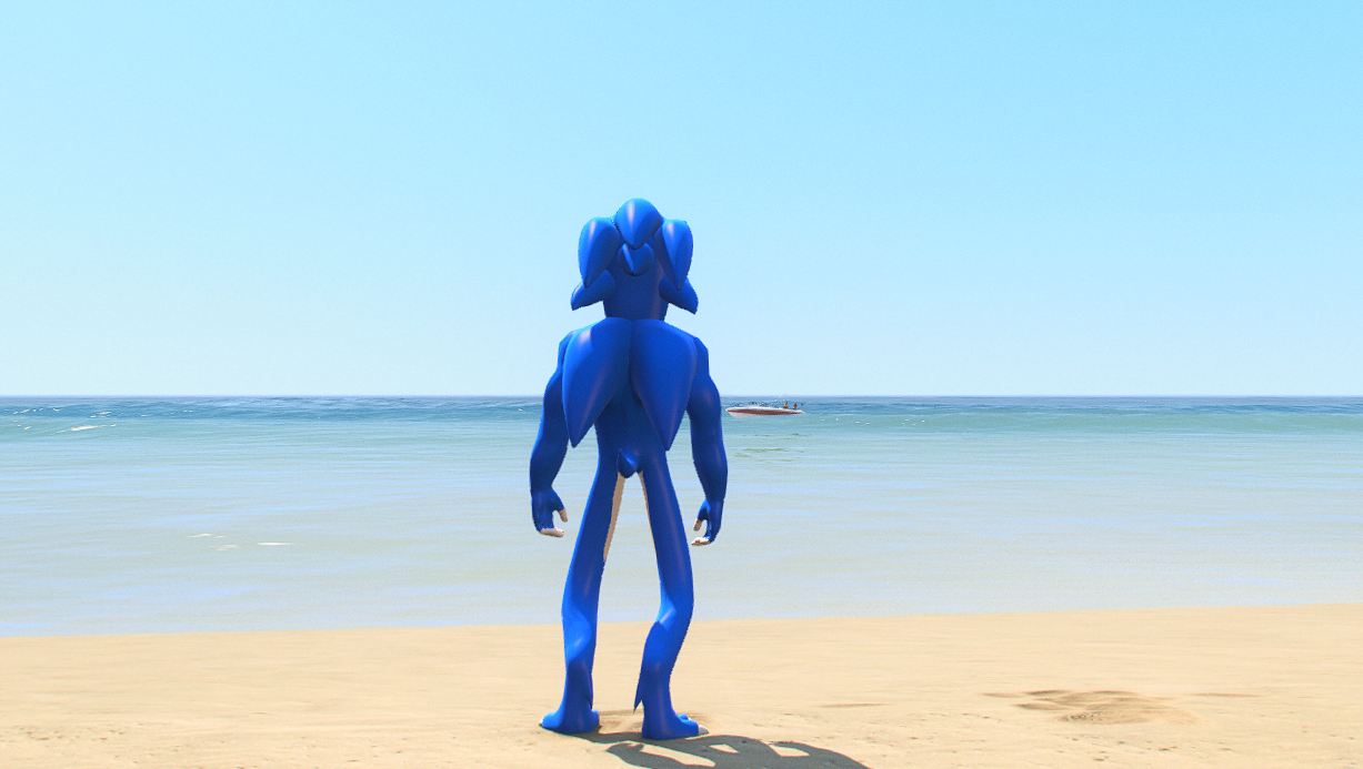 GTA 5 Mods T-Rex Sonic