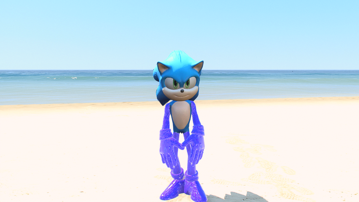 GTA 5 Mods Sapphire Sonic