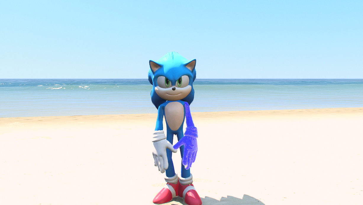 GTA 5 Mods Sapphire Sonic