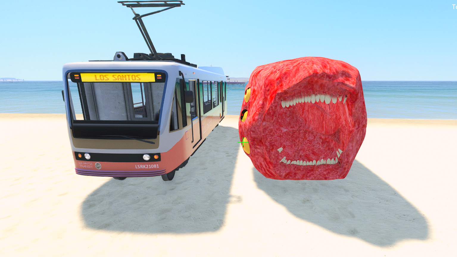 GTA 5 Mods Train Eater Addonprop