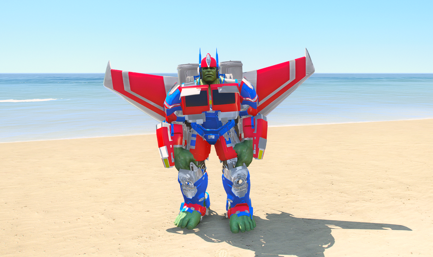 GTA 5 Mods Hulk Transformer