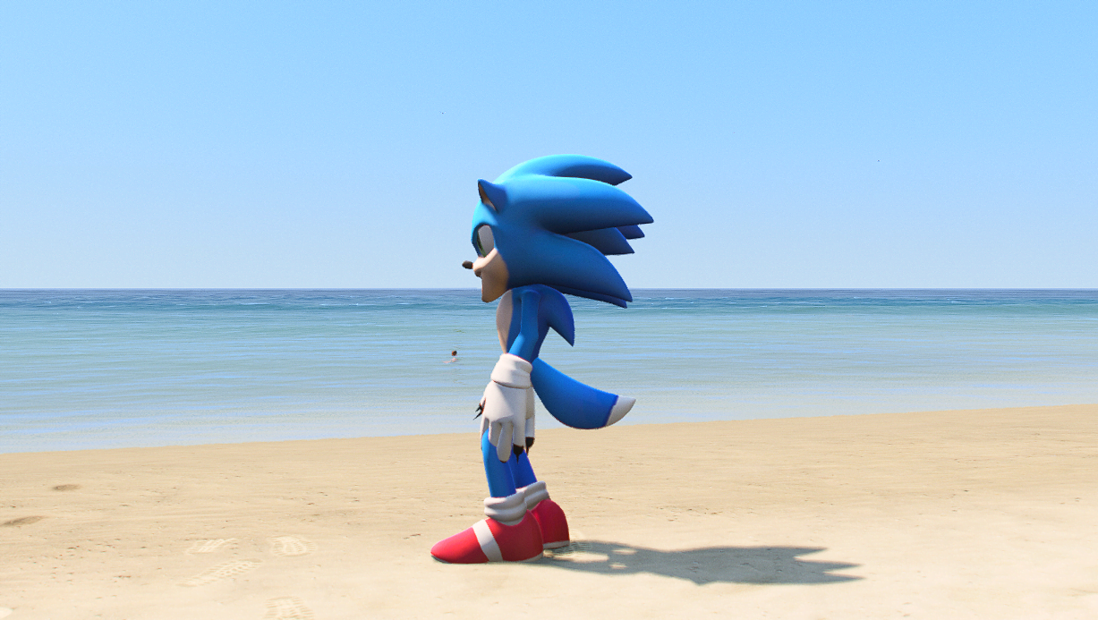 GTA 5 Mods Werewolf Sonic 3