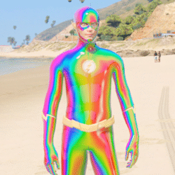 GTA 5 Mods Rainbow Flash Addon+FiveM