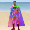 GTA 5 Mods Rainbow Superman Addon+FiveM