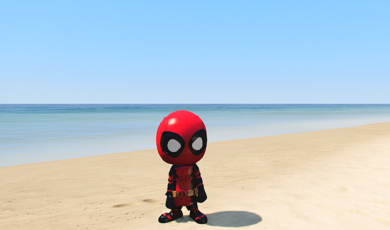 GTA 5 Mods Deadpool Kid Add-on Ped